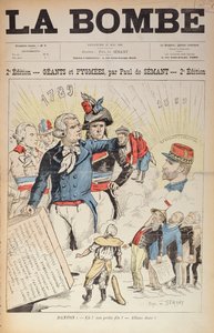 I giganti della Rivoluzione del 1789 davanti ai pigmei della Repubblica del 1889, copertina di 